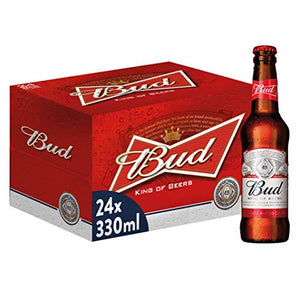 BIRRA BUD VETRO (CONFEZIONE 24 BOTTIGLIE) CL 33 cod DA015