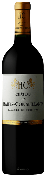 CHATEAU LES HAUTS CONSEILLANTS 2014 ML 750 cod BPA252