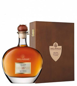 GRAPPA DELLAVALLE RISERVA 15 ANNI LEGNO ML 700 cod DEL15