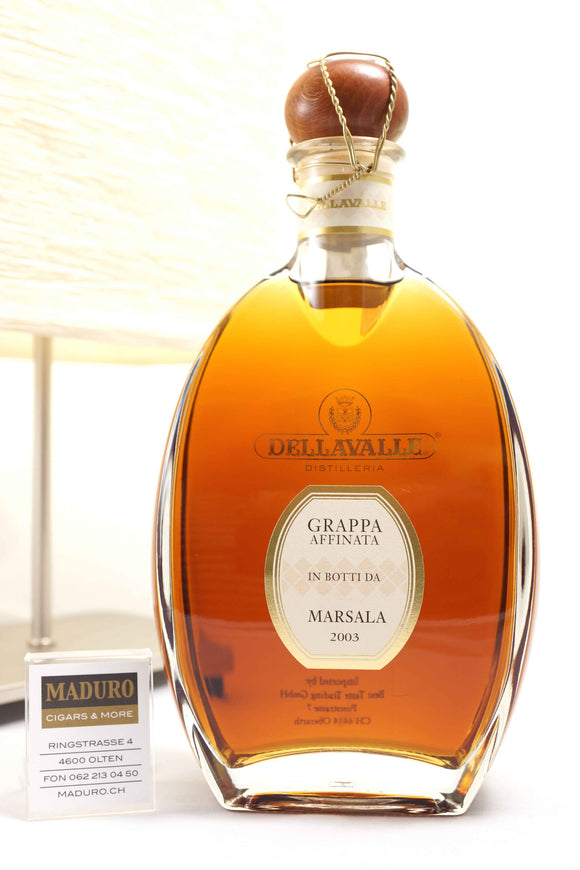 GRAPPA DELLAVALLE BOTTE MARSALA cod DEL31