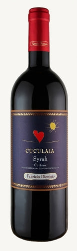 CUCULAIA SYRAH CORTONA DOC GRAN CRU' BIO FABRIZIO DIONISIO ML 750 cod DIO01