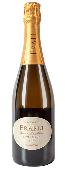 BLANC DE BLANC FRAELI (METODO CLASSICO) EXTRA BRUT VILLA DI CORLO ML 750 cod VC010