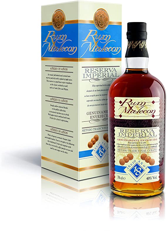 RUM MALECON RISERVA IMPERIAL 18 ANNI ML 700 cod LV507