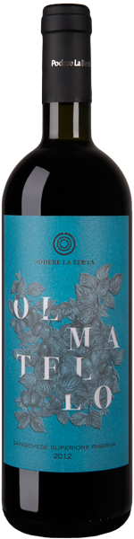 SANGIOVESE DI ROMAGNA RISERVA DOC OLMETELLO ML 750 cod LAB04